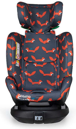 Cosatto All in All Rotate Baby Car Seat i-Size with Isofix Charcoal Mister Fox