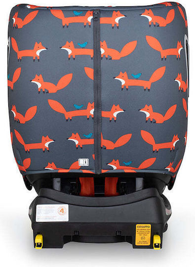 Cosatto All in All Rotate Baby Car Seat i-Size with Isofix Charcoal Mister Fox