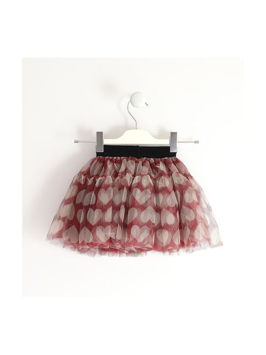 iDO Kids Tulle Skirt Burgundy