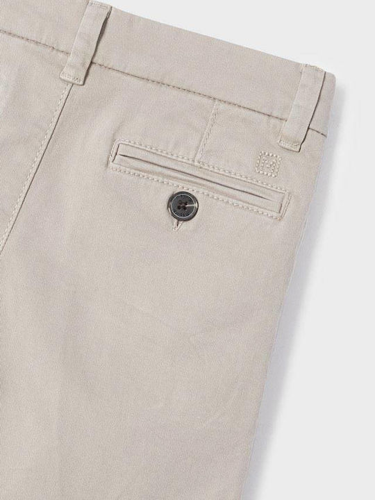 Mayoral Boys Fabric Trouser Beige