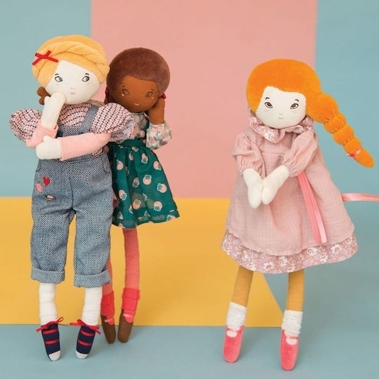 Moulin Roty Mademoiselle Eklantine Stoffpuppe 39cm.