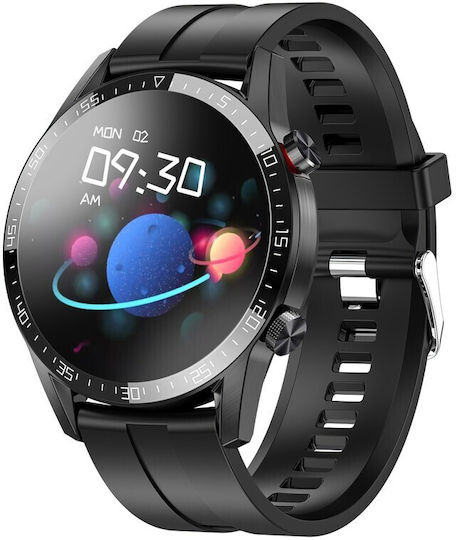 Hoco Y2 Pro Smartwatch με Παλμογράφο (Μαύρο)