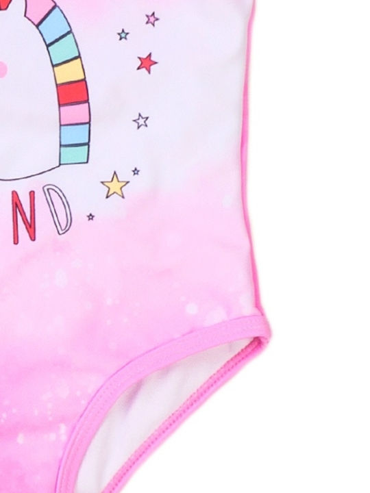 Minoti Kinder Badeanzug Einteilig Rosa