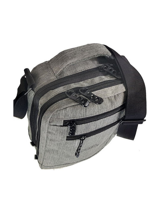 Skyforce Large Men's Bag Shoulder / Crossbody Gray