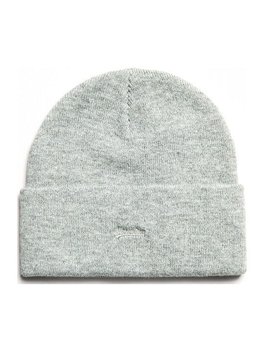 Vintage Classic Beanie Unisex Beanie Knitted in Gray color