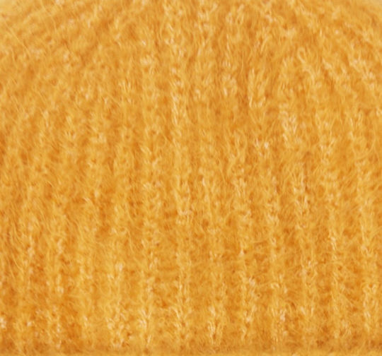 Beanie Beanie Knitted Ochre