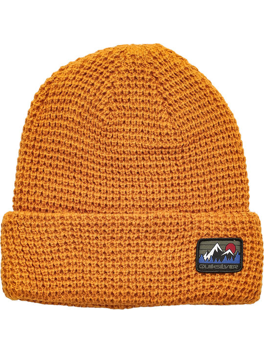 Tofino Beanie Ανδρικός Σκούφος Πλεκτός σε Πορτοκαλί χρώμα