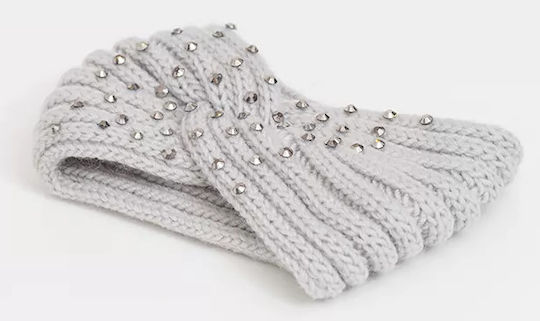 Γυναικείο Headband σε Γκρι χρώμα