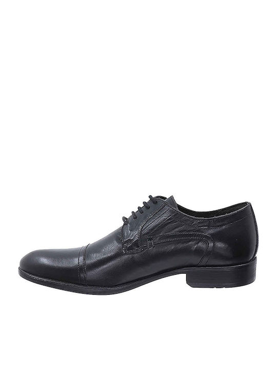 Leder Herren Freizeitschuhe Schwarz