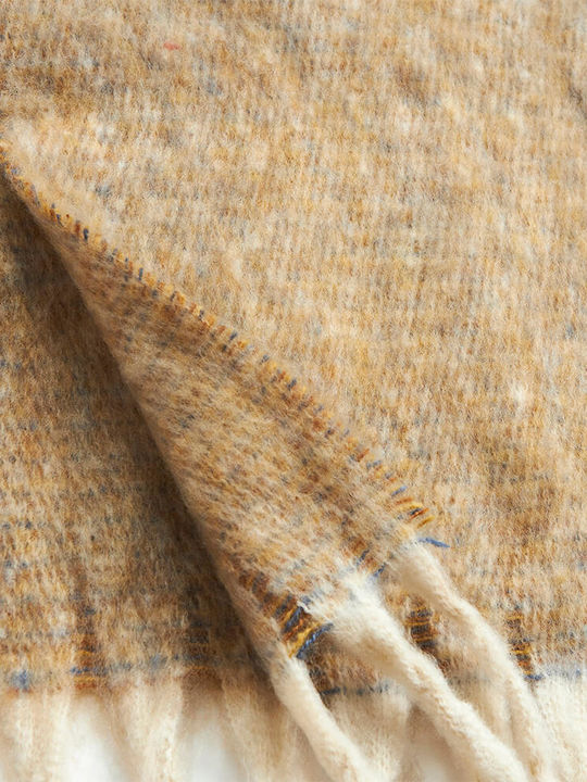 Verde 06-0954 Women's Wool Scarf Brown