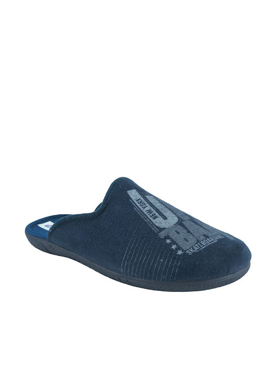 Dicas Men's Slipper Blue