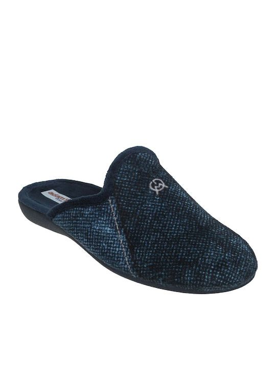 Adam's Shoes Men's Slipper Blue