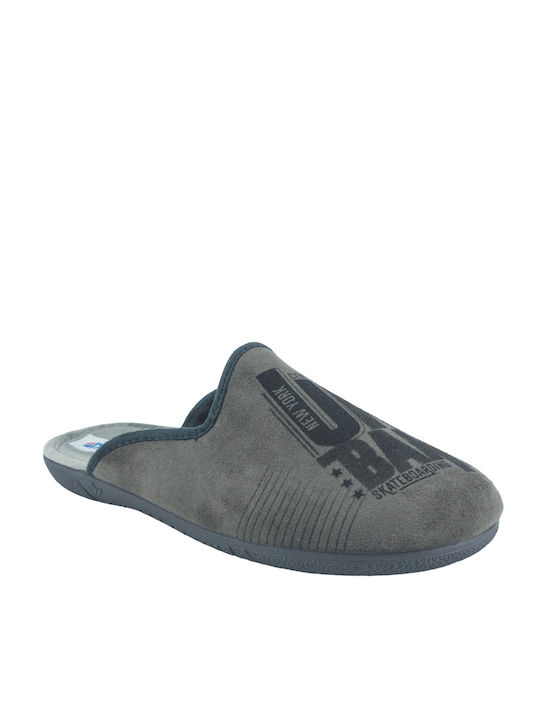 Dicas Men's Slipper Gray