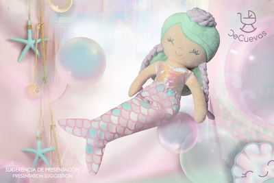 Ocean Fantasy Rag Doll 36cm.