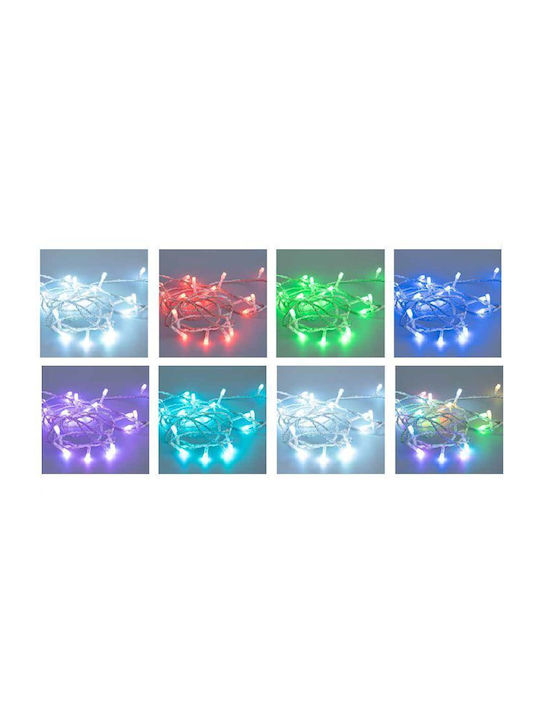 300 Luminite LED 50m. Albe tip Șir 1buc