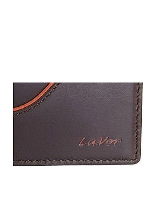 Leather Men's Wallet Classic with RFID Brown