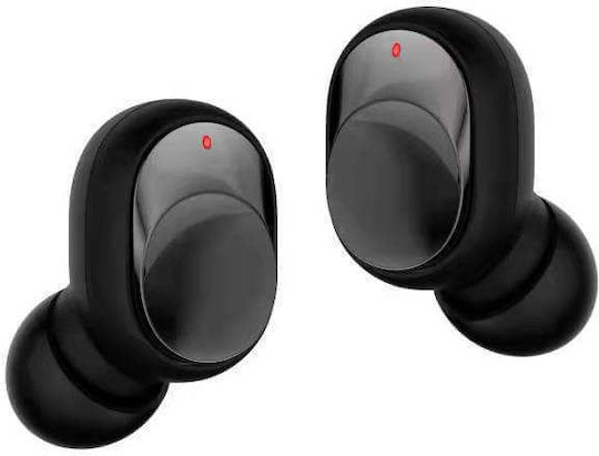 Valdus Y60 In-ear Bluetooth Handsfree Căști cu Rezistență la Transpirație și Carcasă de Încărcare Negru