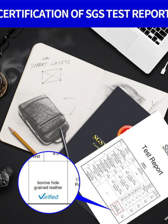 Bopai Αδιάβροχη Τσάντα Πλάτης για Laptop 15.6" σε Μαύρο χρώμα 61-121561