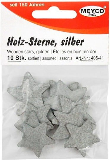Meyco Holz Sterne 10Stück