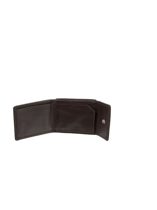CA Leather Men's Wallet Classic Brown