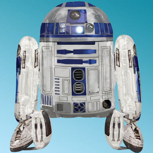 Μπαλόνι Star Wars Foil Jumbo Ασημί 86εκ.