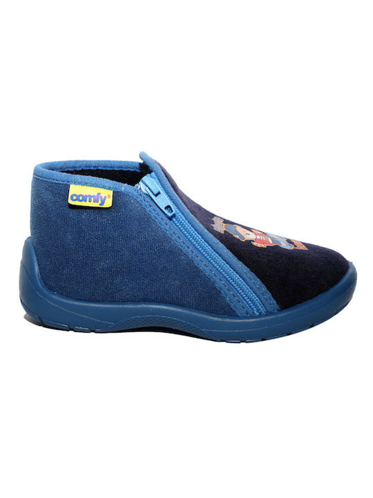 Slippers Comfy 1028 for Boys Blue