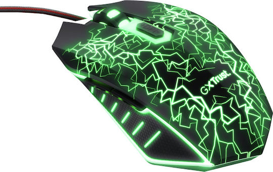 Trust GXT 105X IZZA Gaming Gaming Maus 4000 DPI Schwarz