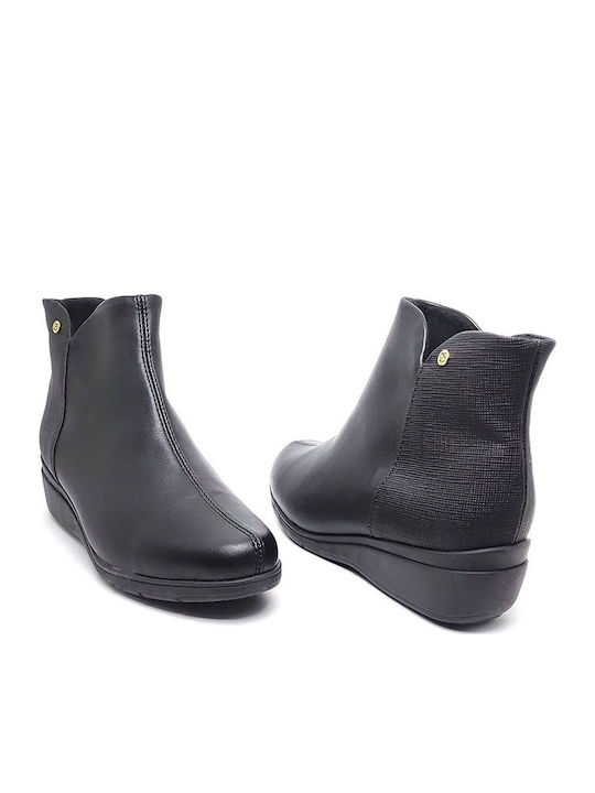 Stiefeletten Damen Schwarz