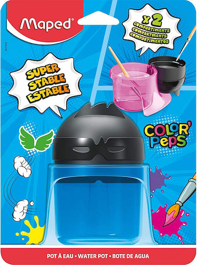 Maped Cleaning Container Painting Blue 1pcs