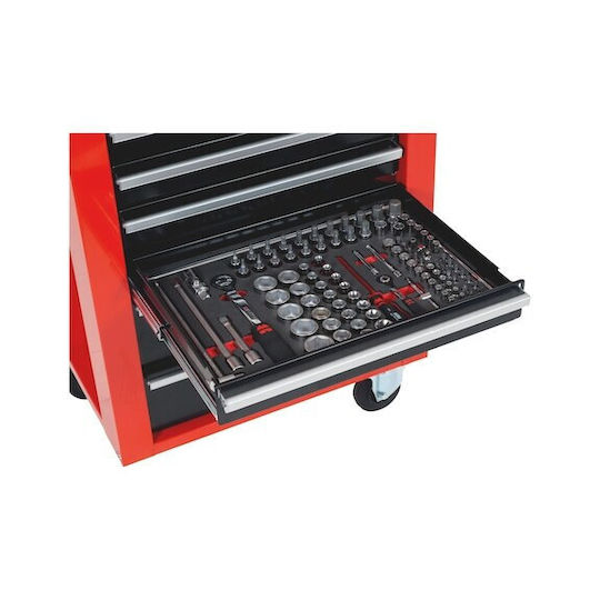 Wurth Cu roți Metal Căruță cu 7 Sertare L70xA41xÎ90.5cm