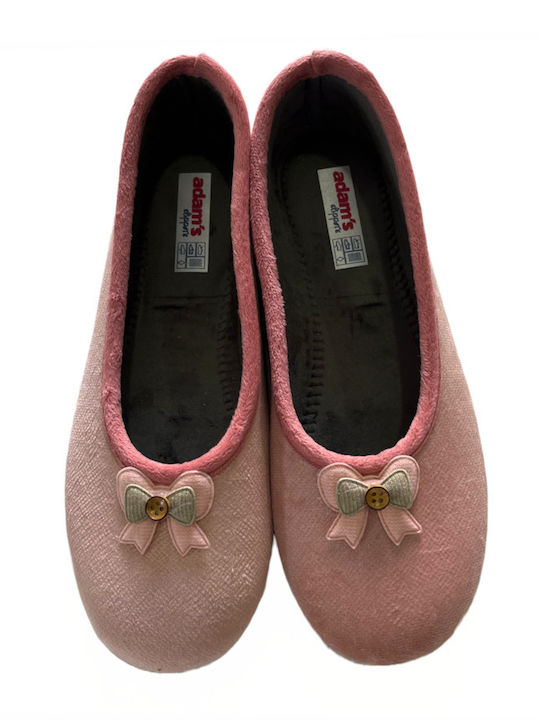 Adam's Shoes 624-21596 Closed-Back Women's Slippers In Pink Colour