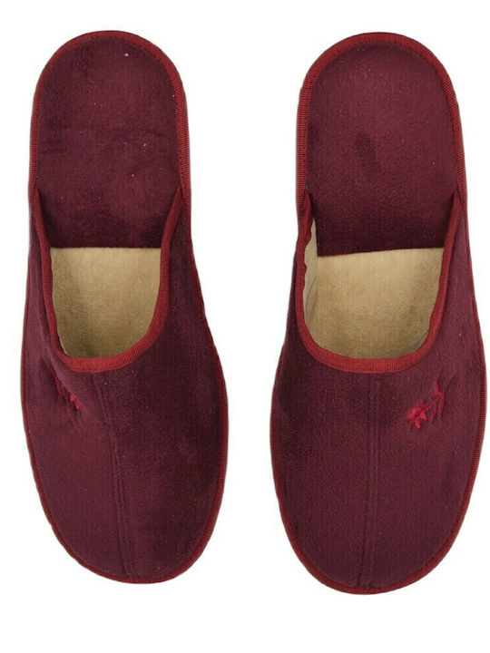 Winter Women's Slippers Burgundy