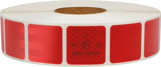 Auto Gs Adhesive Reflective Tape Red W5.5cm