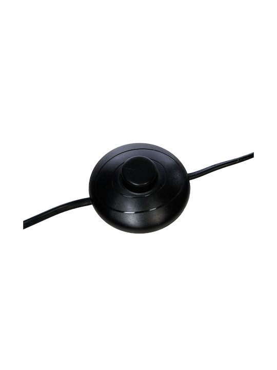 Stehleuchte H145xB65cm. mit Fassung für Lampe E27 Weiß