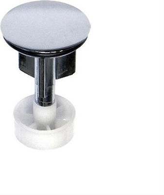 Stainless Steel Valve Sink with Output 38mm Silver