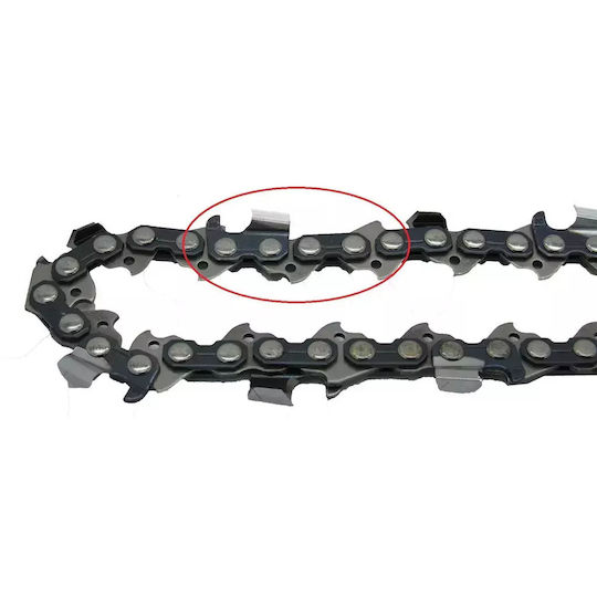 Visco Parts 143-52Μ Chainsaw Chain with Pitch 3/8"LP, Gauge .043"-1.1mm & Number of Guides 52E