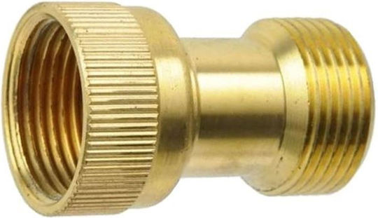 Aquajet 8006360022159 Σύνδεσμος Ρακόρ με Αρσενικό-Θηλυκό Σπείρωμα 25.4mm Μπρούτζινο