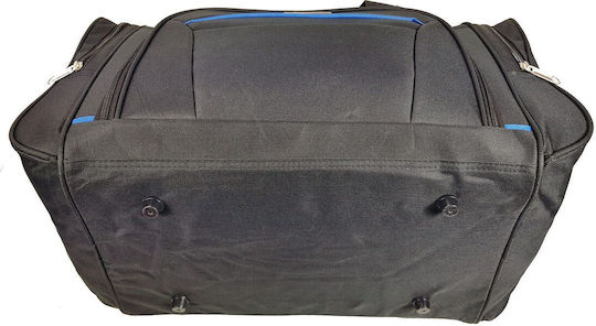 RCM B707B-20 Σακ Βουαγιάζ 37.5lt Μαύρο Υφασμάτινο Μ50xΠ25xΥ30εκ.