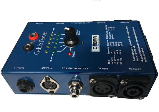 Cobra Cable Tester Καλωδίων Ρεύματος Jack