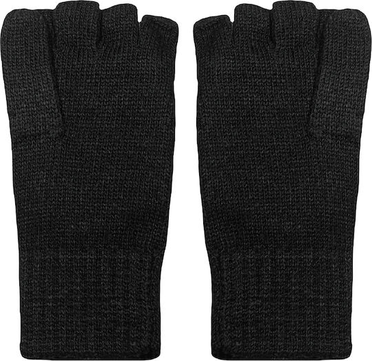 Hunting Gloves 1175 Black Fingerless with Handful