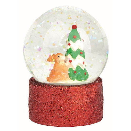 Weihnachtliche Schneekugel 1Stück (Μverschiedene Designs/Farben)