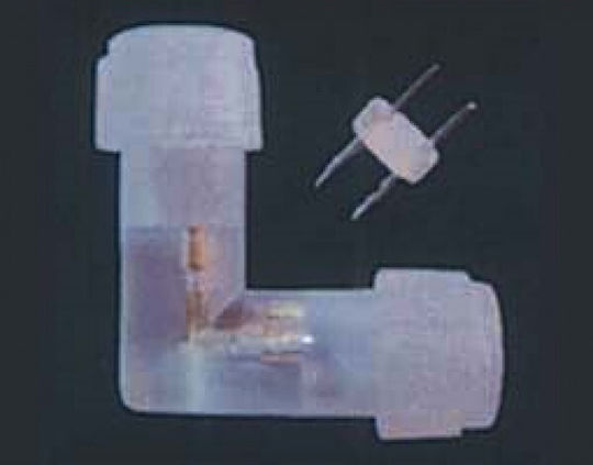 Corner Connector for Light Tubes 10Stück 02.003.0128