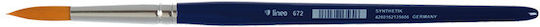 Lineo Round Paint Brush Πινέλο Στρόγγυλο Συνθετικό Νο3 No3