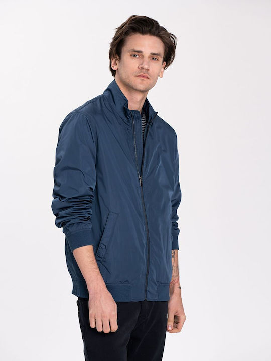 Volcano J‑MAKO Men's Transitional Jacket with Stand-up Collar - Blue