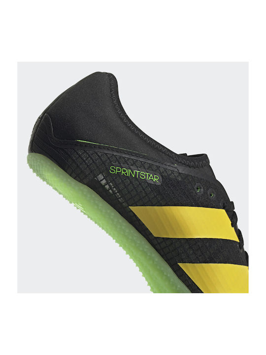 Sprintstar Sport Shoes Spikes Core Black / Beam Yellow / Solar Green
