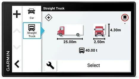 Garmin Συσκευή Пловдив GPS Dezl LGV610 ме Откриване 6" Bluetooth & Слот за карта