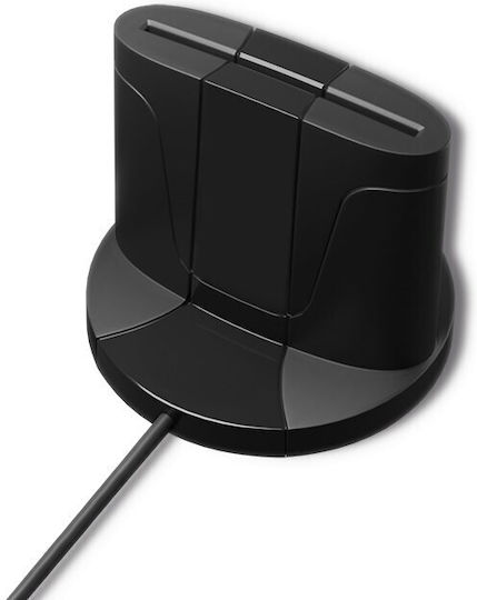 Qoltec Интелигентен Smart ID Chip SCR-0632 Кард Рийдър USB 3.2 Type-C За SmartCard