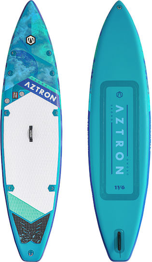 Aztron Urono 11'6" Φουσκωτή Σανίδα SUP με Μήκος 3.5m Πολύχρωμη