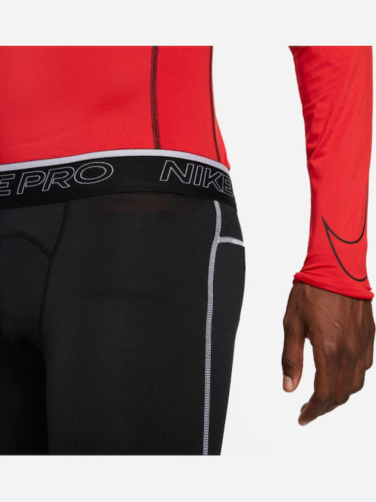 Nike Pro Dri-Fit Мъжки Спортни Клинове Компресия Дълга Черен Nike Pro Dri-Fit Мъжки Спортни Клинове Компресия Дълга Черен