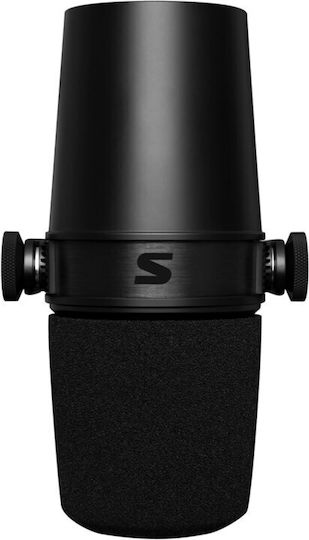 Shure MV7X Δυναμικό Μικρόφωνο Shock Mounted για Φωνητικά